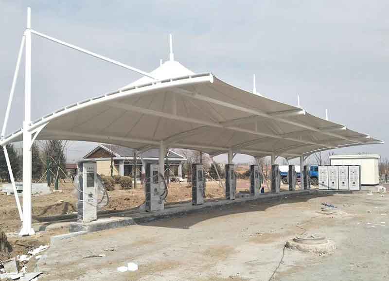 天津充電樁膜結構