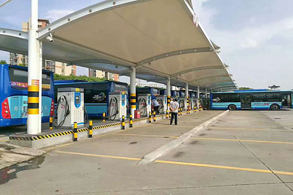 創(chuàng)新科技，天津充電樁膜結(jié)構(gòu)為城市增添亮麗色彩